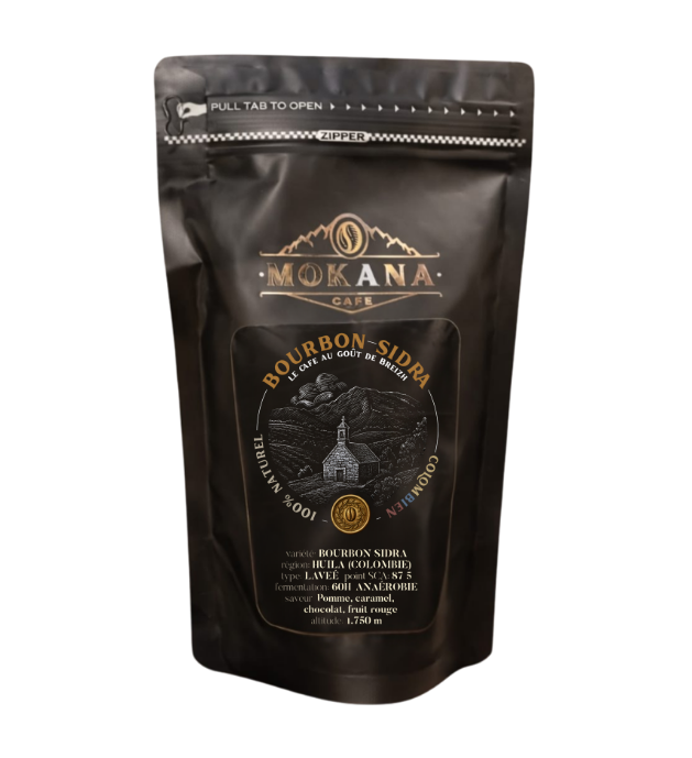Café de spécialité Bourbon Sidra - Sachet 250 gr