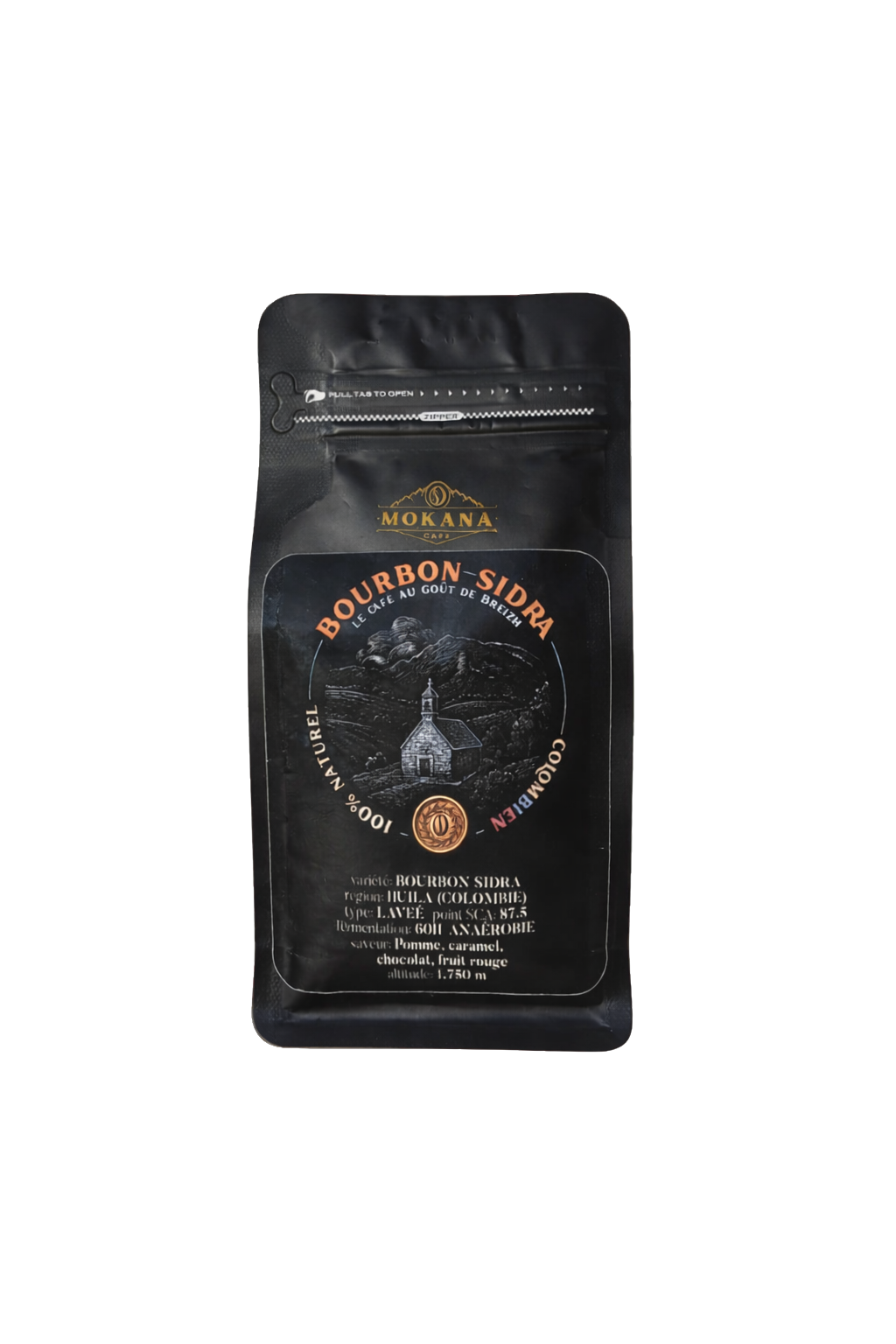 Café de spécialité Bourbon Sidra - Sachet 100 gr