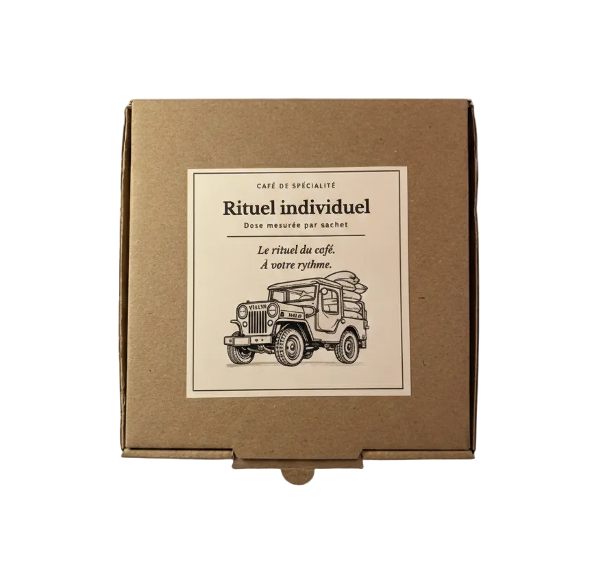 Rituel Individuel — Coffret Découverte de Cafés de Spécialité (3 x 70 g) - En grains