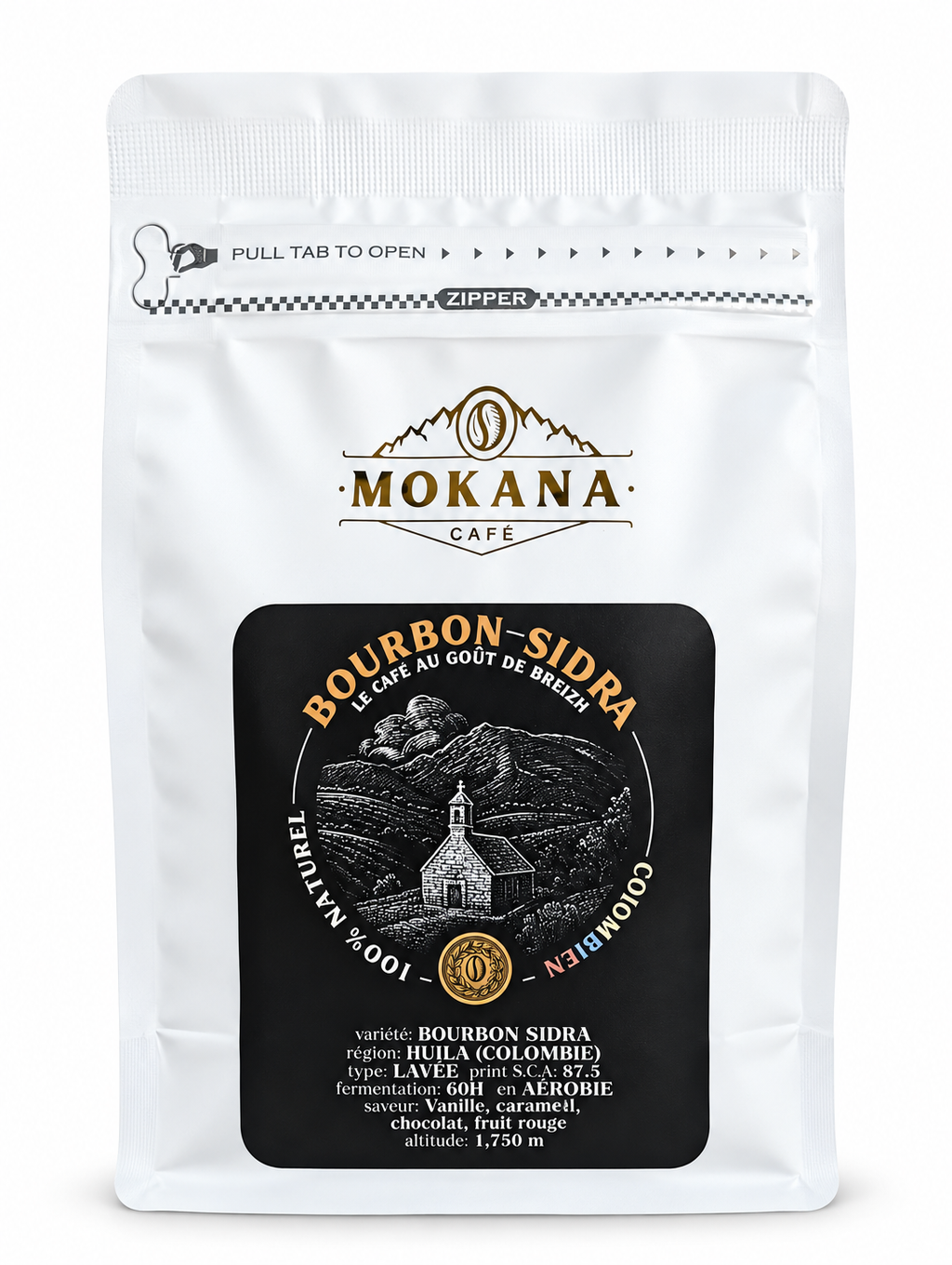 Café de spécialité Bourbon Sidra - Sachet 220 g