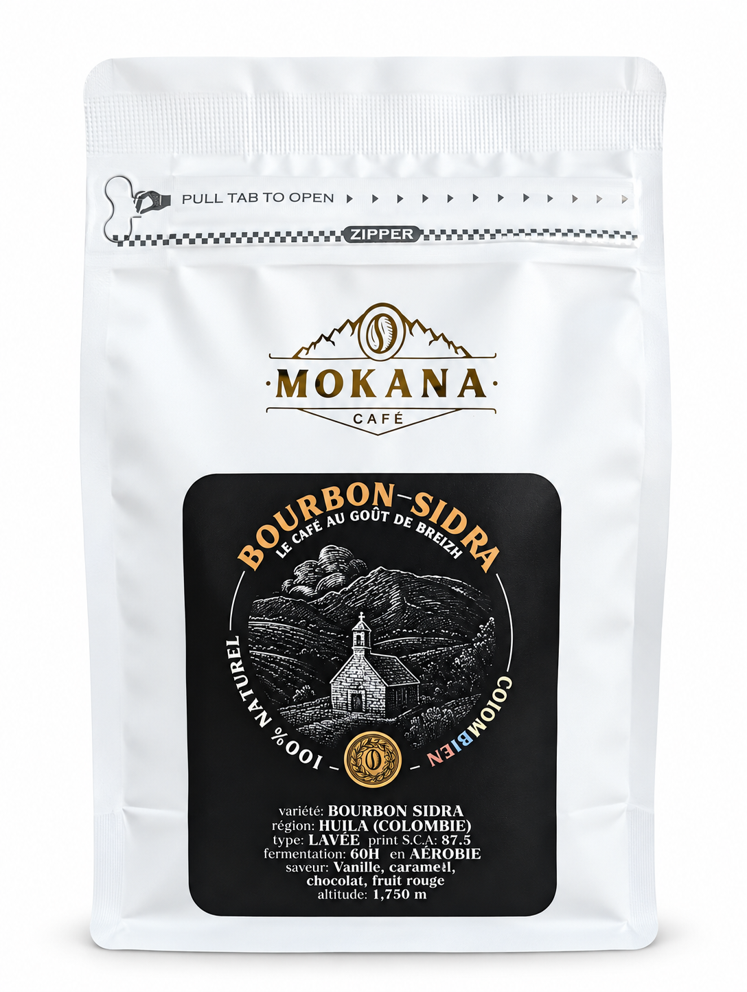 Café de spécialité Bourbon Sidra - Sachet 220 g