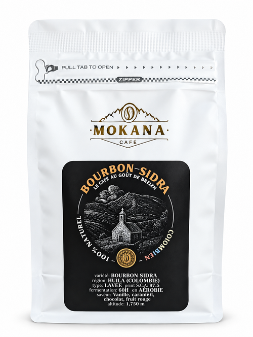 Café de spécialité Bourbon Sidra - Sachet 220 g