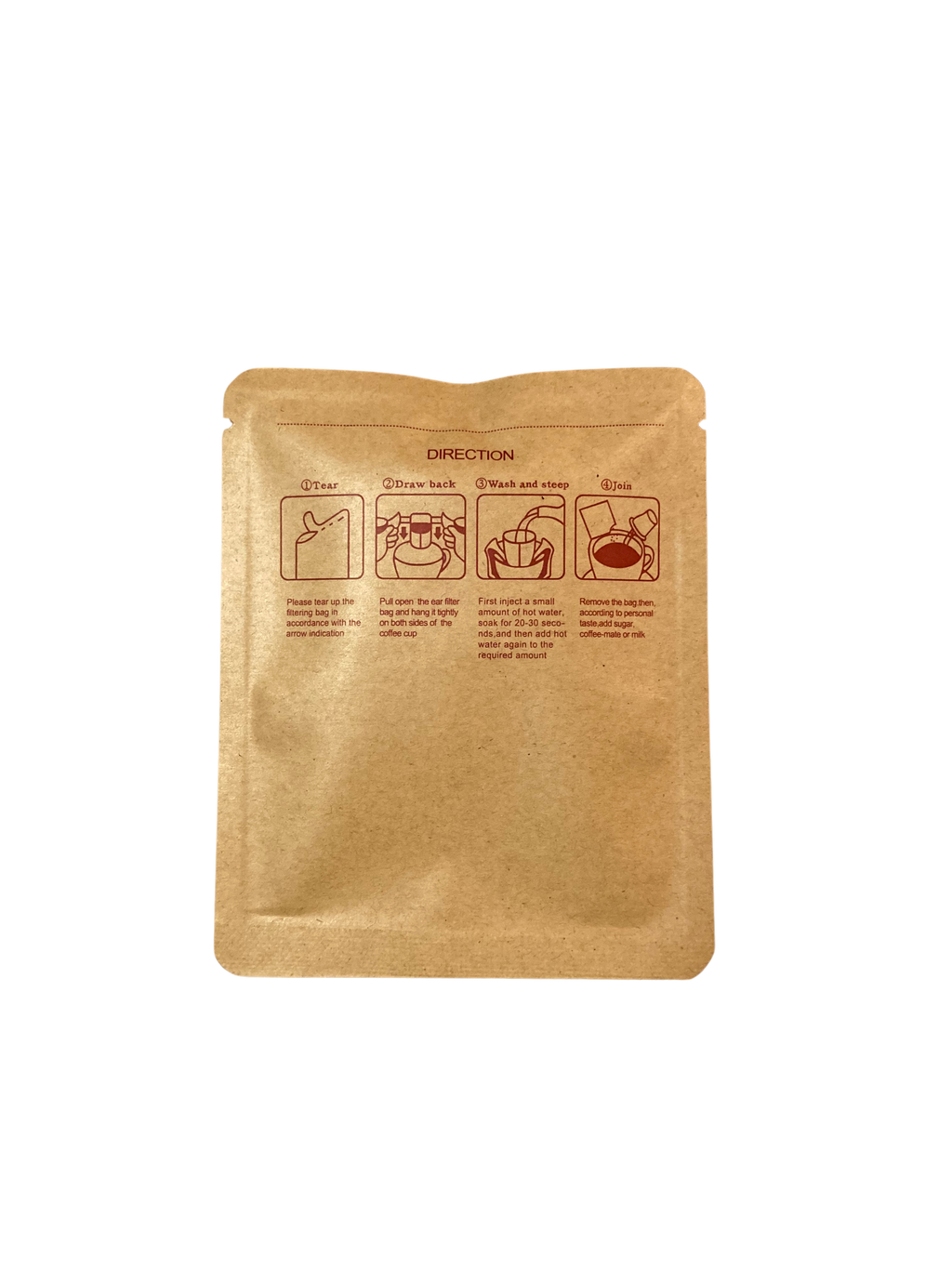 Rituel Nomade — Bourbon Rouge (Café Filtre Individuel) - 1 Dose