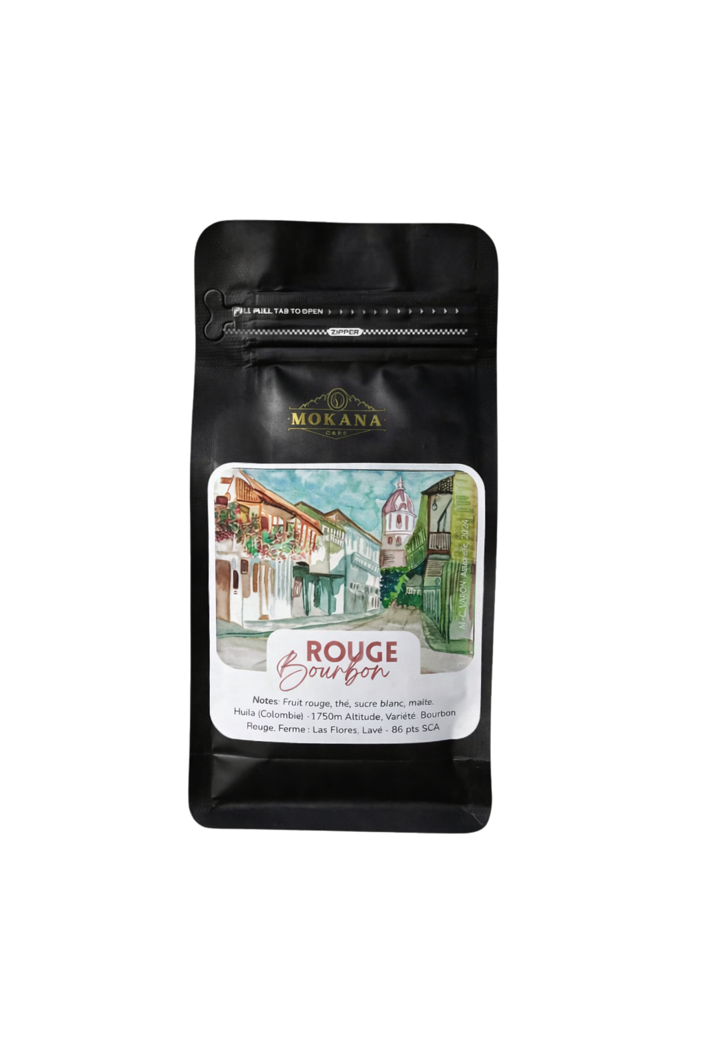 Café de spécialité Bourbon Rouge - Sachet 100 gr